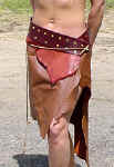 Amazon Leather Skirt