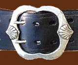 Custom buckle baldric bandolier belt pirate