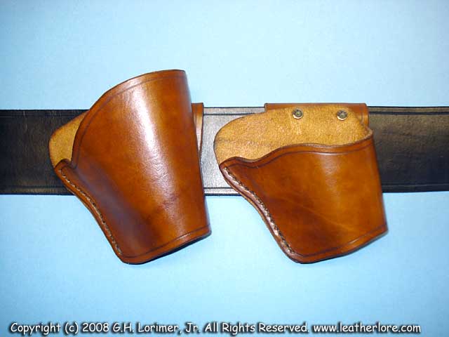 Flintlock Matchlock leather holster sling