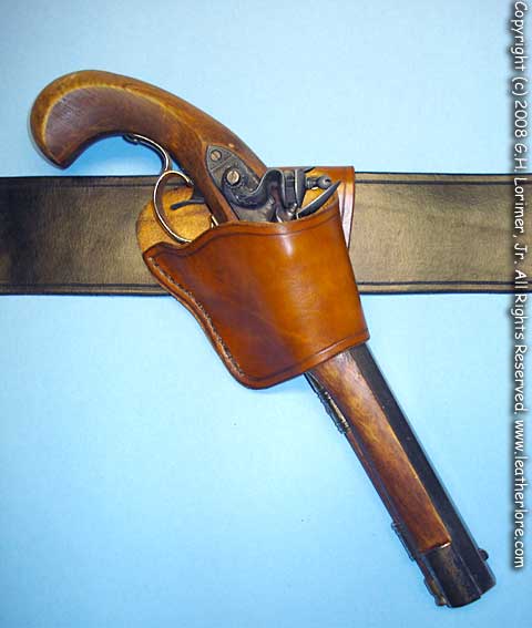 Flintlock Matchlock leather holster sling